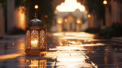 Elegant Arabic Calligraphy and Decorative Patterns for Eid al-Adha Greetings