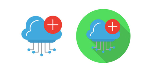 Cloud Computing Vector Icon