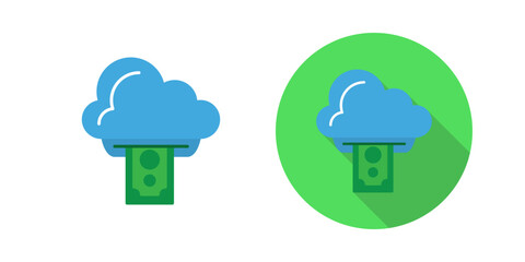 Cloud Computing Vector Icon