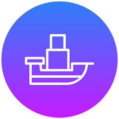 Pirate Ship Ride Icon