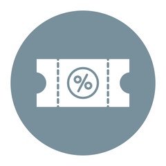 Fototapeta premium Coupon Icon