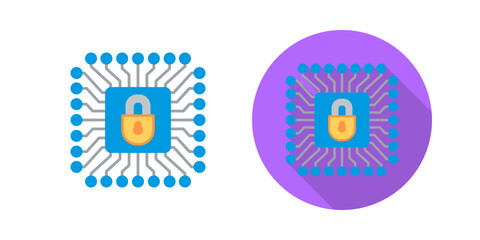 Cyber Protection Vector Icon