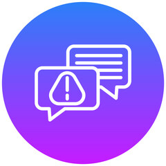 Risk Communication Icon
