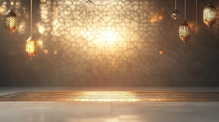 Elegant Arabic Calligraphy and Decorative Patterns for Eid al-Adha Greetings