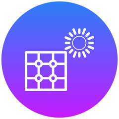 Solar Panel Icon