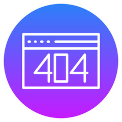 404 Error Icon