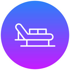 Beach Chair Icon