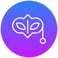 Obraz premium Venetian Mask Icon