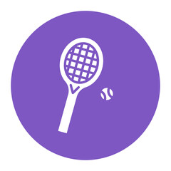 Tennis racket Icon
