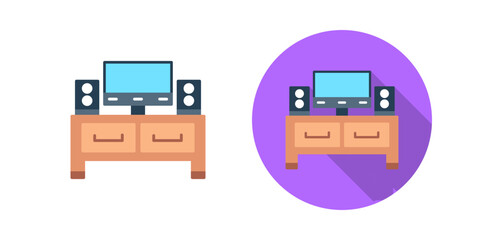 Television Vector Icon