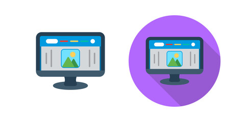 Web Design Vector Icon