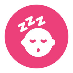 Sleeping Baby Icon