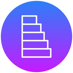Step Pyramid Icon