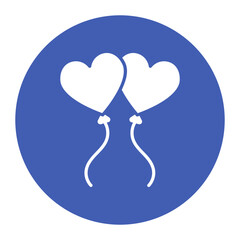Heart Balloon Icon