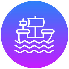 Pirate Ship Icon