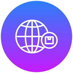 Worldwide Shipping Icon