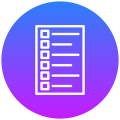 Shopping List Icon