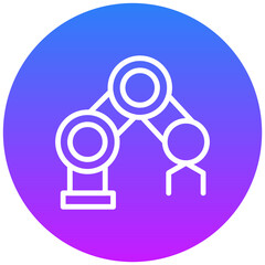 Industrial Robot Icon