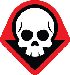 danger skull sign