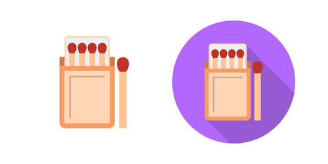 Match Box Vector Icon