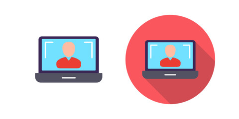 Online Lesson Vector Icon