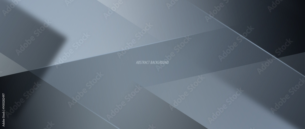 Poster modern gray abstract background with a bold outline pattern. minimal color gradation. web banner, wa