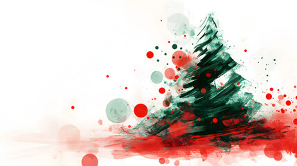 Minimalist style Christmas,Christmas, decoration, Christmas tree,holiday, xmas,winter, decorations,celebration, presents,gift, Santa Claus,ornaments,december,seasonal,art,happy,new year