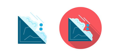 Avalanche Vector Icon