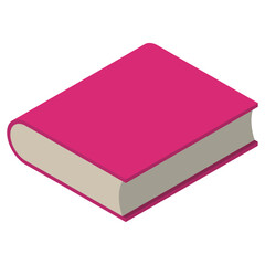 本　イラスト　ピンク　アイソメトリック