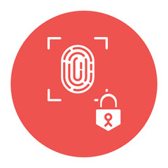 Biometric Authentication Icon