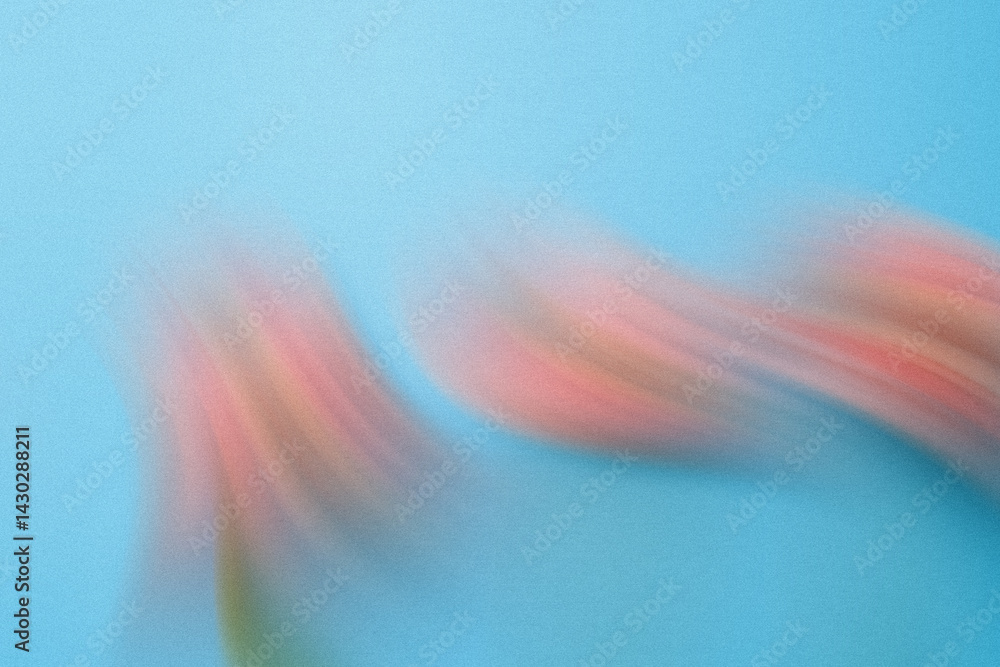 Poster abstract blurred background with soft pastel colors creating a gentle and dreamy aesthetic effect