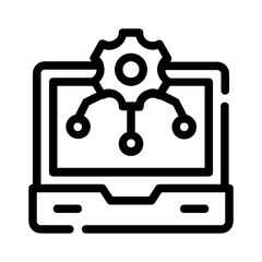 Obraz premium Version Laptop