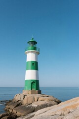 Fototapeta premium lighthouse on the coast
