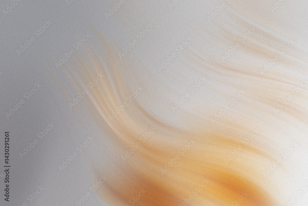 Poster a blurred abstract background with soft gradients of white yellow and gray creating a dreamlike qual