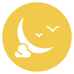 Crescent Moon Icon