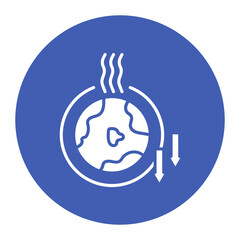 Greenhouse Gas Reduction Icon