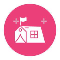 Refugee Camp Icon