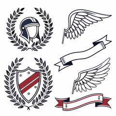 Elegant Swirl & Spiral Vector Silhouette Set – Perfect Decorative Elements for Invitations, Logos, Tattoos & Art Projects