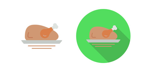 Chicken Vector Icon