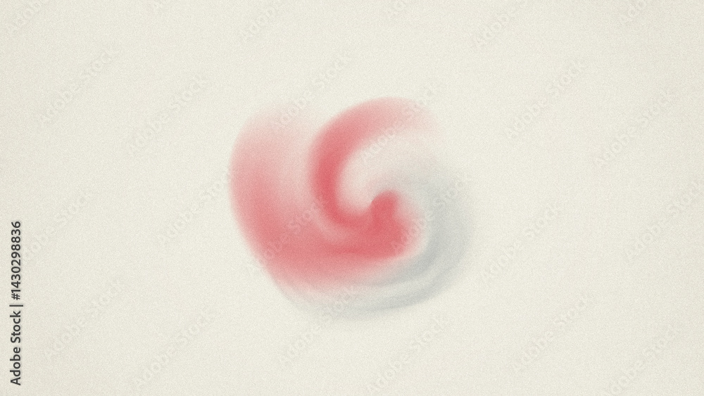 Poster abstract blurred pink swirl on a light background creating a soft and dreamy visual effect art piece