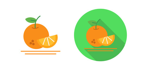 Orange Vector Icon