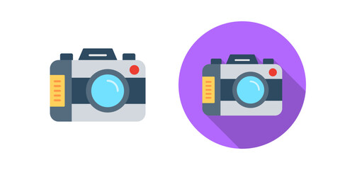 Digital Camera Vector Icon