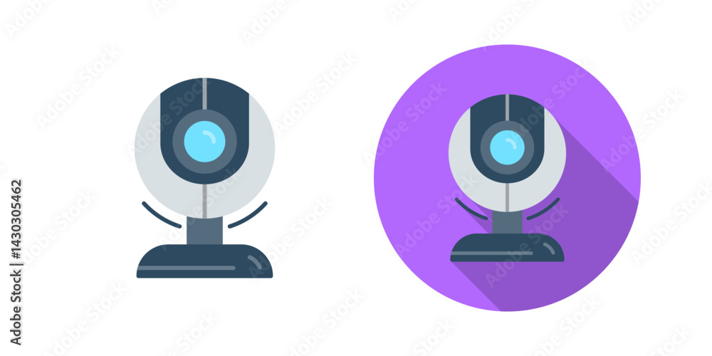 Canvas Prints web cam vector icon