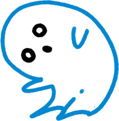 Little ghost characters