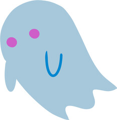 Little ghost characters