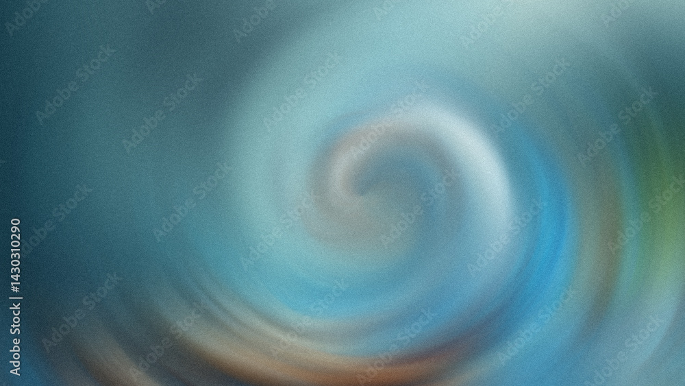 Poster abstract swirling motion with blended shades of blue and white creating a dynamic and fluid visual e