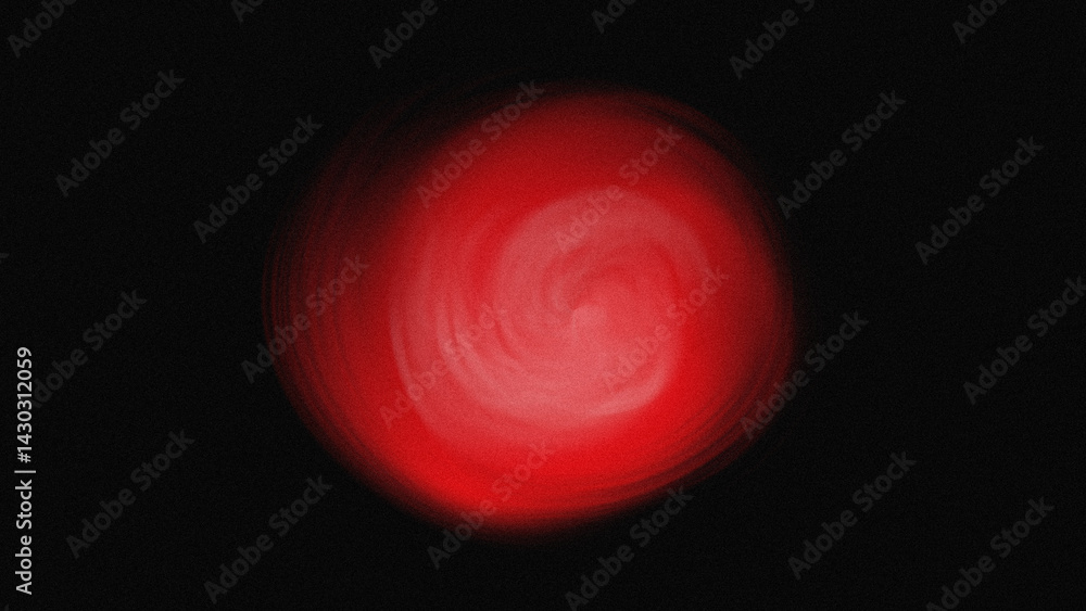 Poster abstract red light glowing softly in the darkness creating a blurred and indistinct shape in the nig