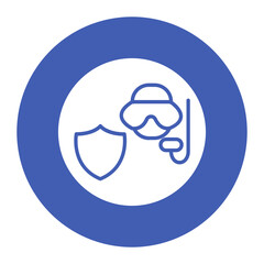 Diving Safety Icon