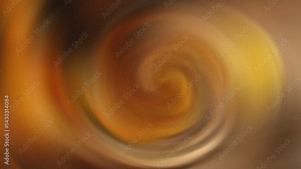 Poster abstract blurred swirl of orange yellow and white creating a soft and dreamy visual effect design