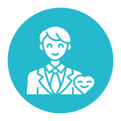 Life Coach Male Icon